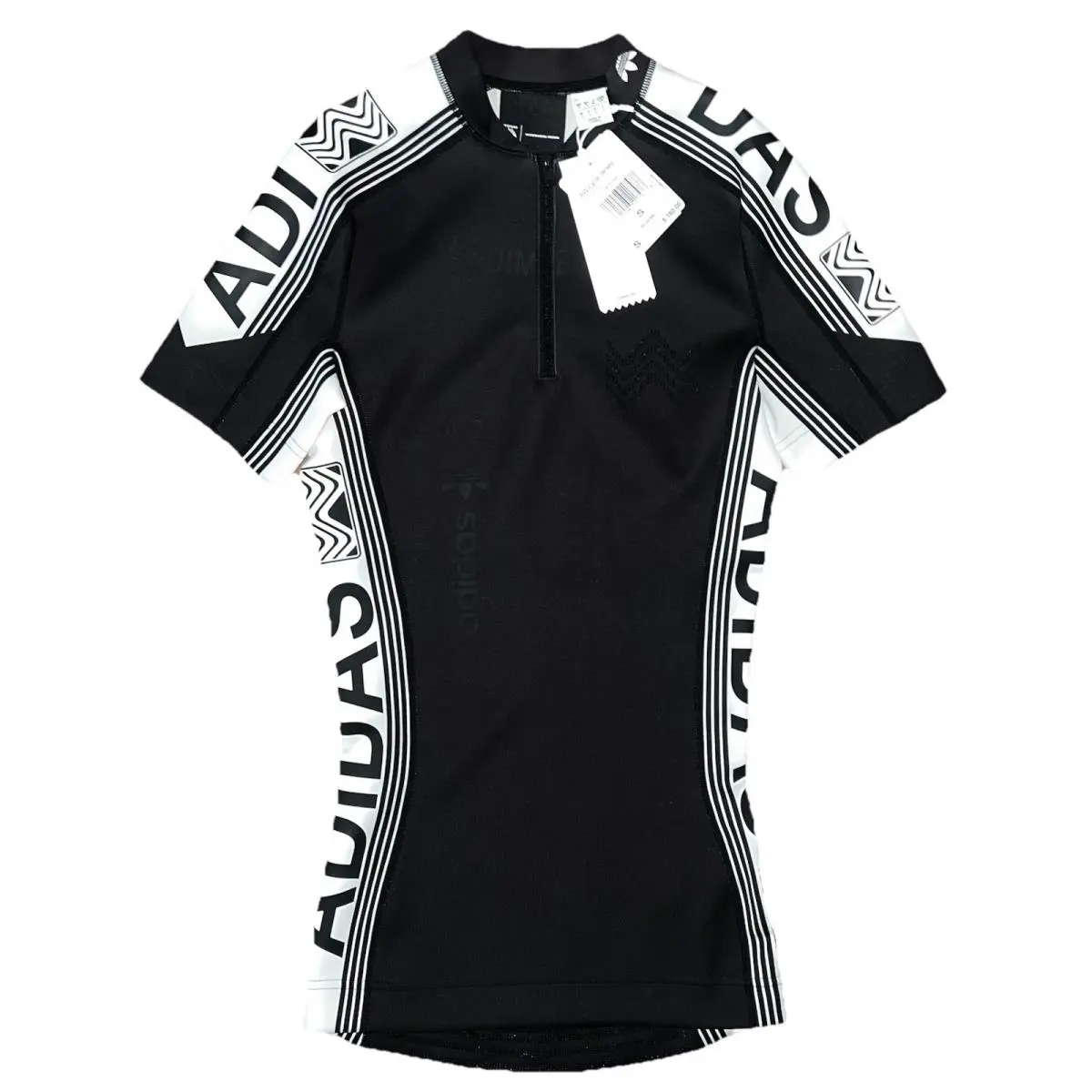Womens Adidas Alexander Wang Trefoil Logo Cycle Jersey Small