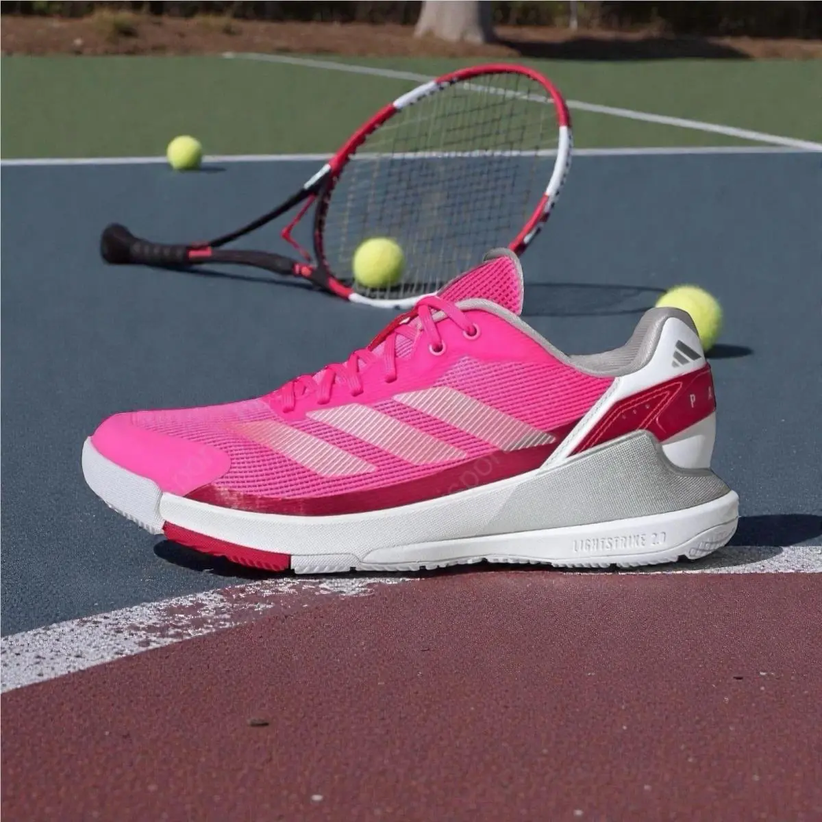 Adidas Crazyquick Lighstrike 2.0 Padel Women’s Sneakers Pink IH3395 Size 11