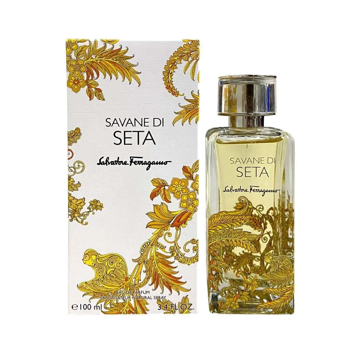 Savane Di Seta by Salvatore Ferragamo For Unisex 3.4 oz