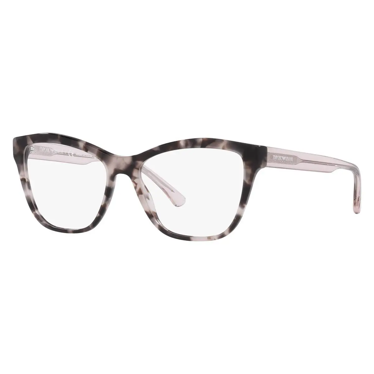 Emporio Armani Woman Eyeglasses 0EA3193 5410 54mm Shiny Pink Havana