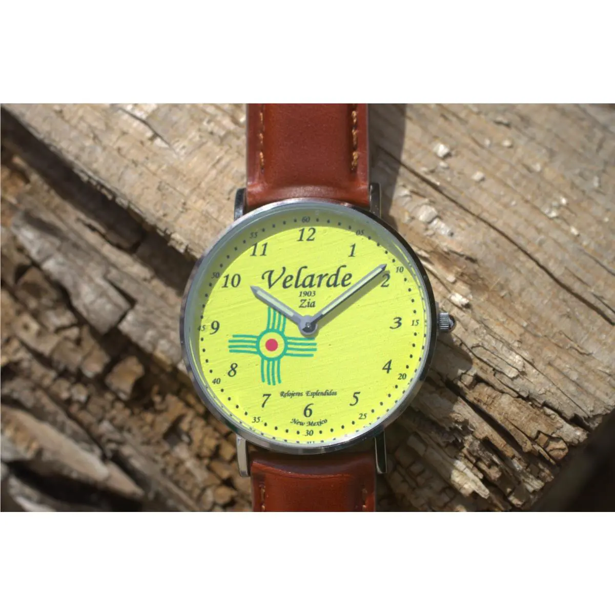 Seiko Mexico Zia Watch Designed and Assembled by a Local Artist