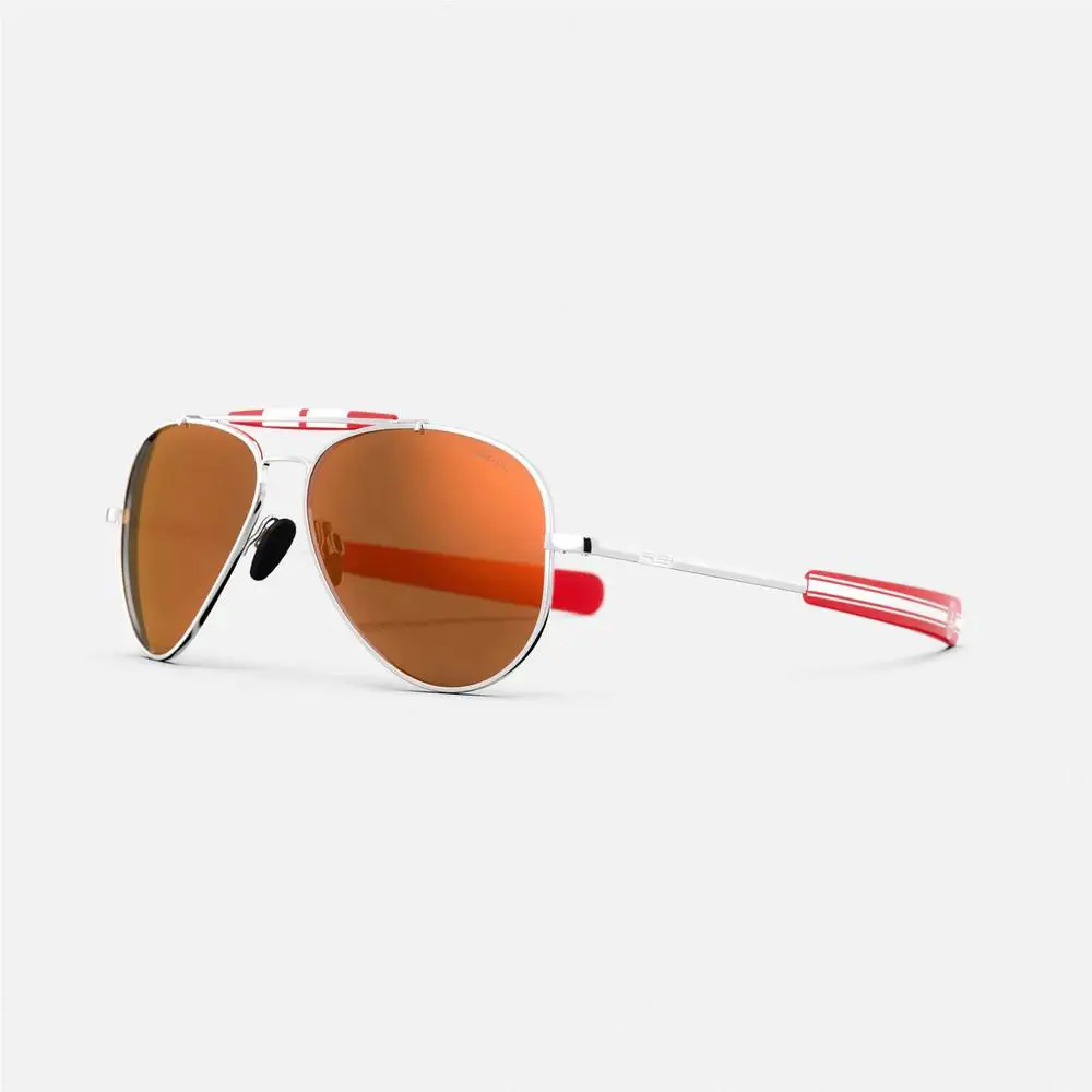 Randolph X Shelby Sportsman 57MM Chrome Redline - SP030 Semi-polarized