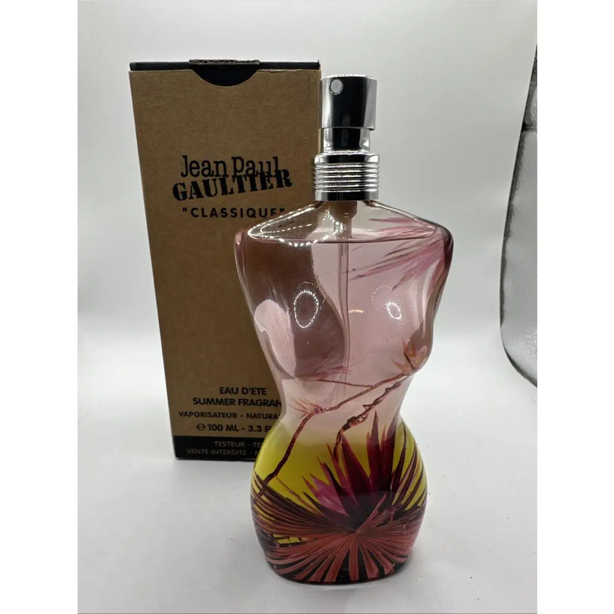Eau D`ete Summer Fragrance Jean Paul Gaultier Perfume Women 3.4 oz/100 ml Tester
