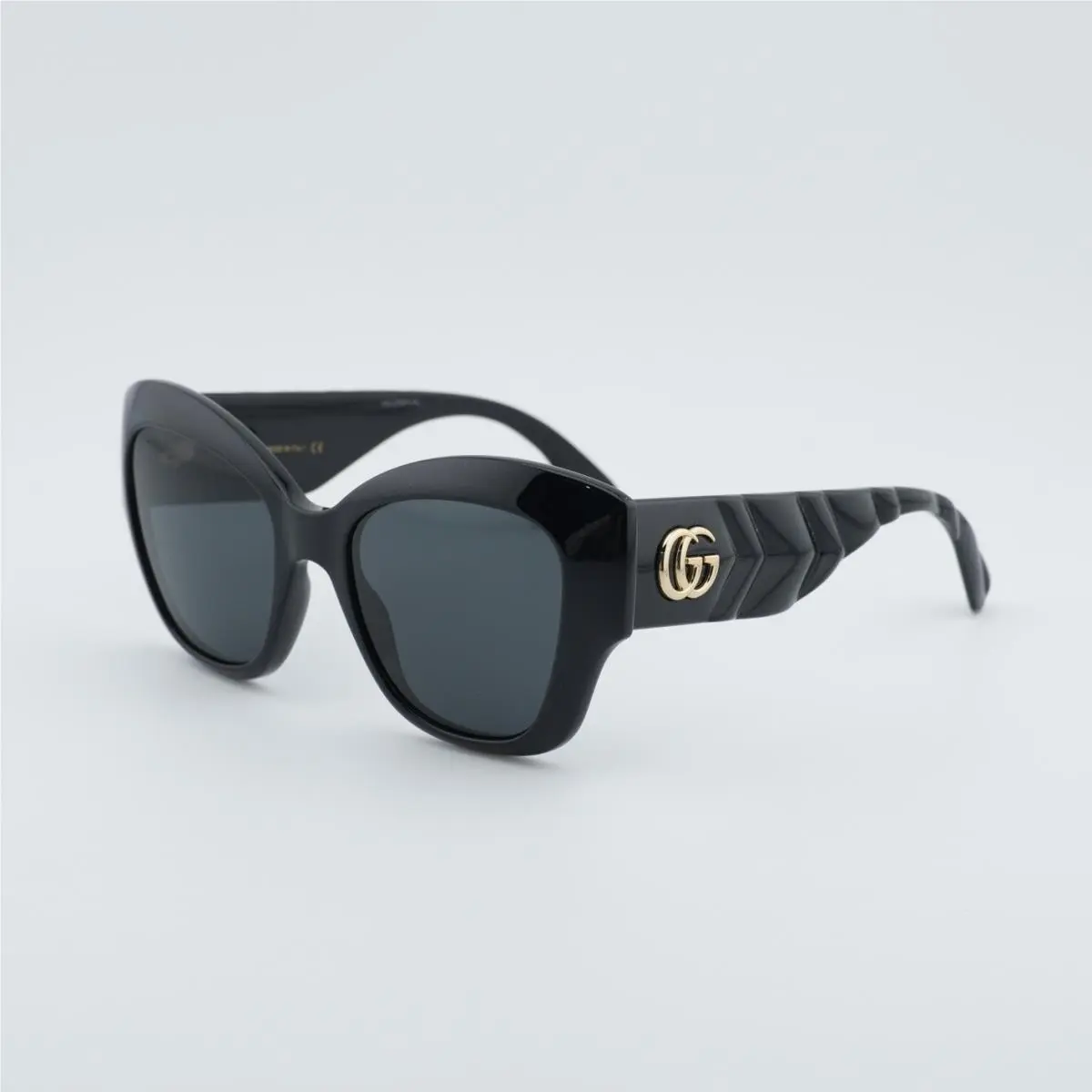 Gucci GG0808S 001 Black/grey 53-20-145 Sunglasses