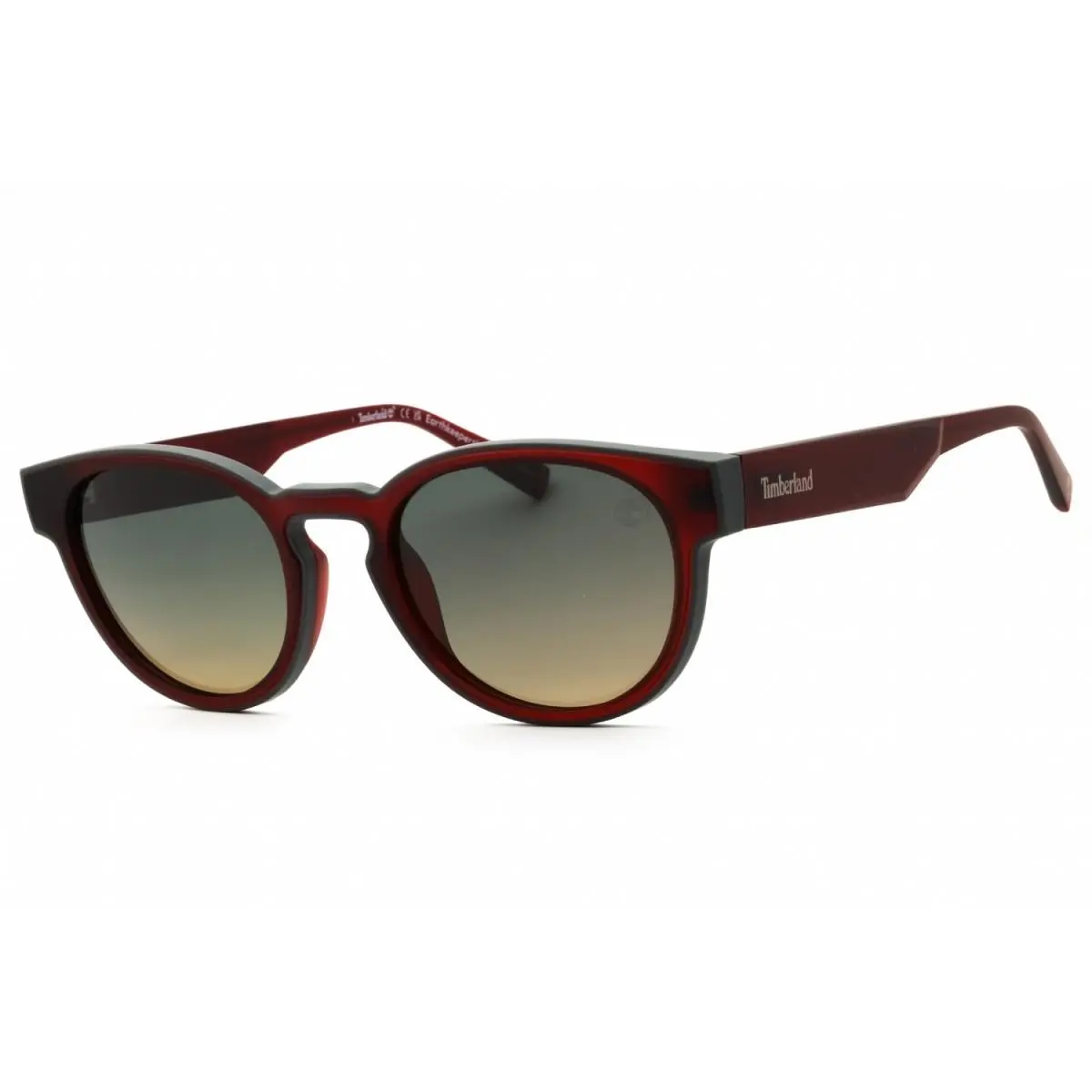 Timberland TB00026 67R Matte Red/green Polarized 52-21-145 Sunglasses