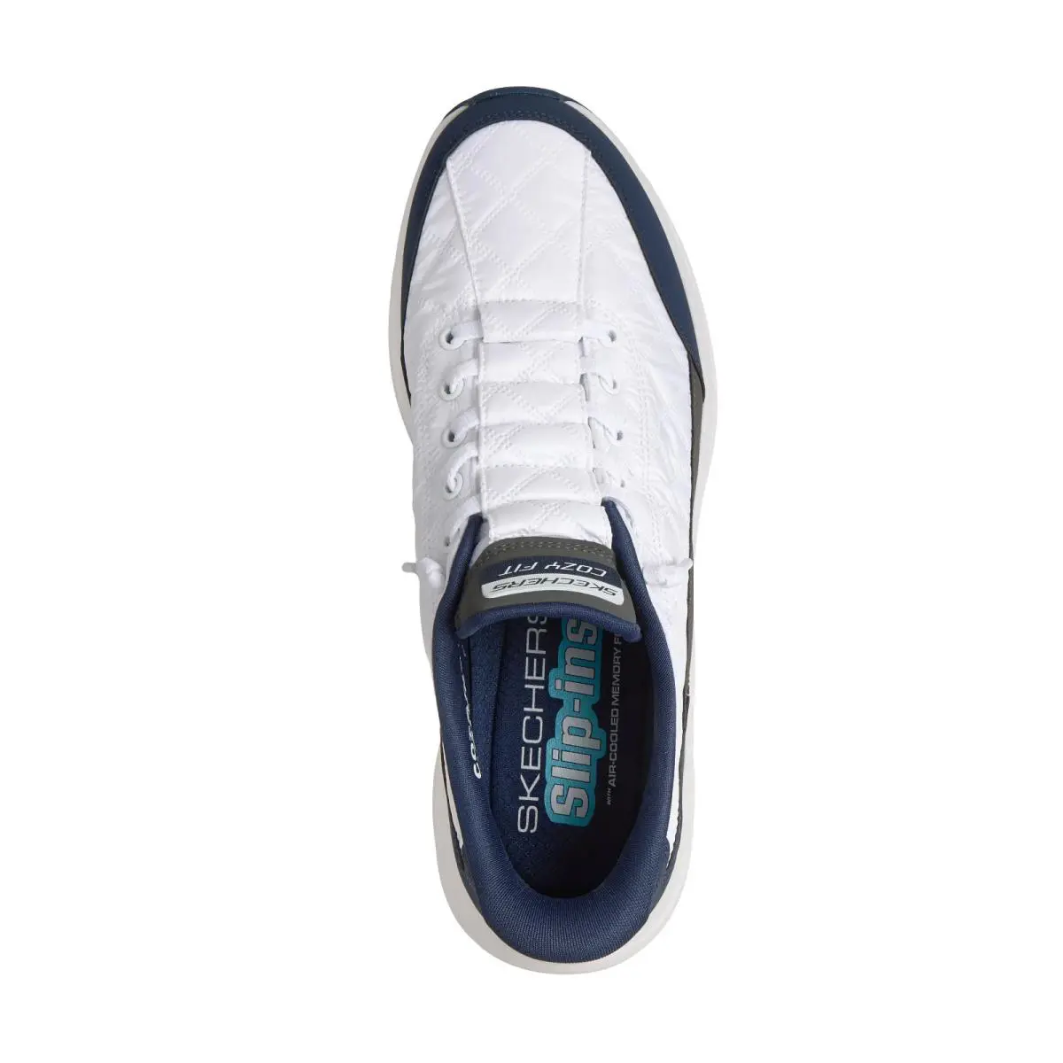 Skechers shoes - White/Navy/Grey 3