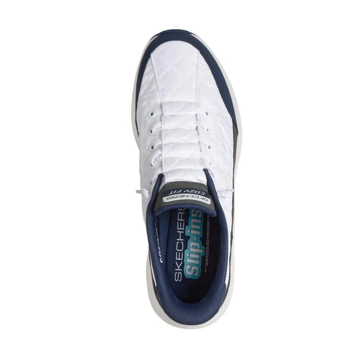 Skechers shoes - White/Navy/Grey 3