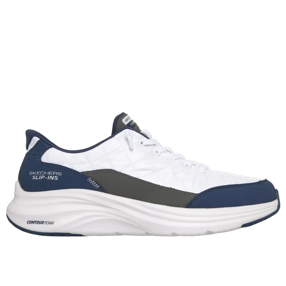 Skechers shoes - White/Navy/Grey 4