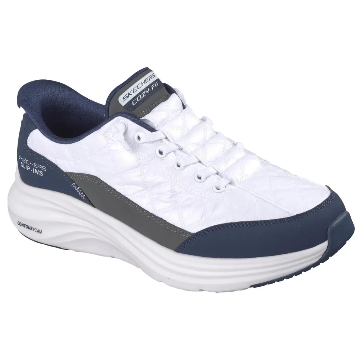 Skechers shoes - White/Navy/Grey 5