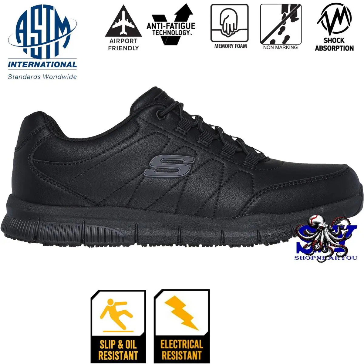 Skechers shoes - skechers nampa - nampa - Black 5