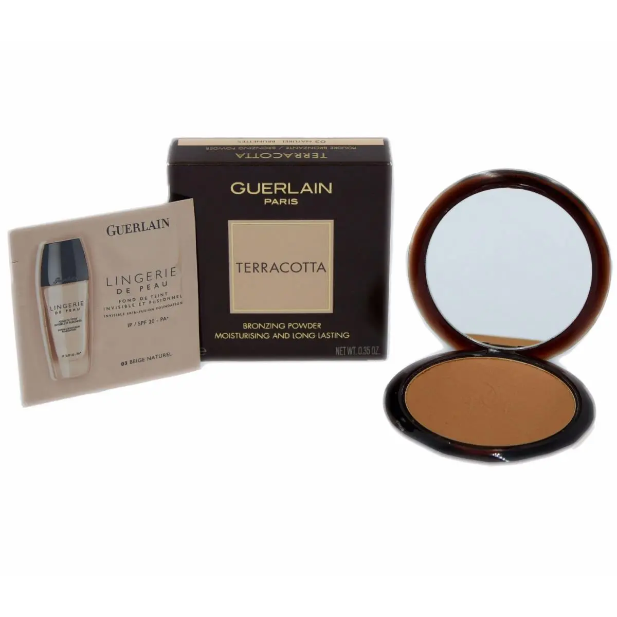 Guerlain Terracotta Bronzing Powder Moisturising Long Lasting 10G 03 - N/p