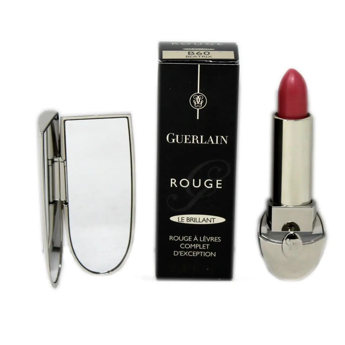 Guerlain Rouge G DE LE Brillant Exceptional Complete Lip Shine 3.5G B60-BEATRIX