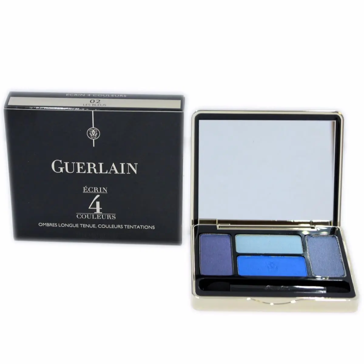 Guerlain Ecrin 4 Couleurs Long-lasting Eyeshadows 7.2G 02 Les BLEUS-41146