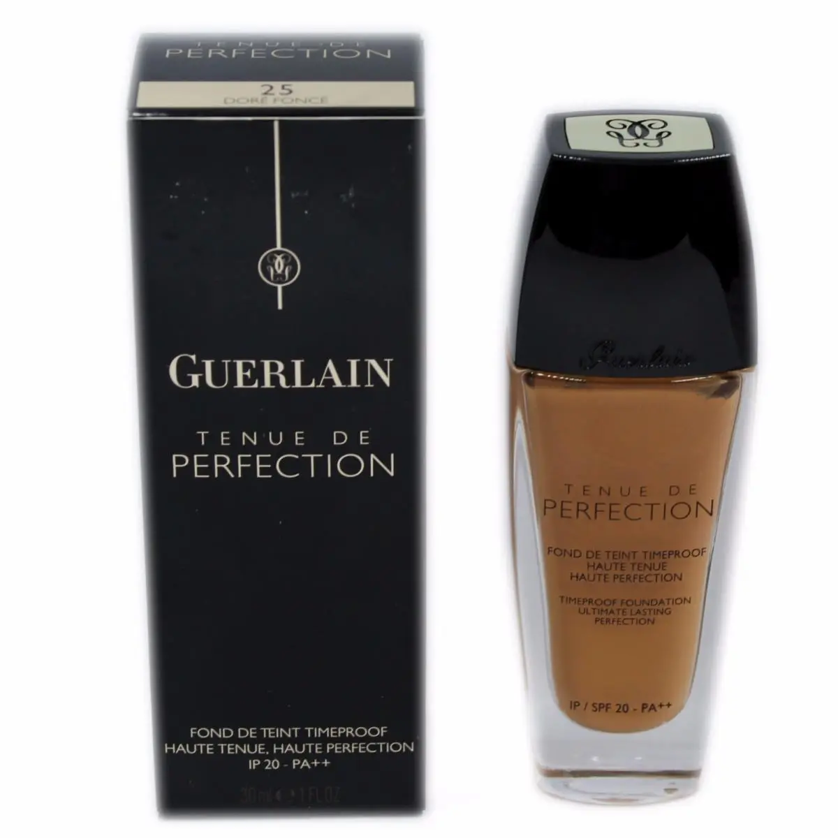 Guerlain Tenue DE Perfection Timeproof Foundation SPF20-PA++ 30ML 25 NIB-G41544
