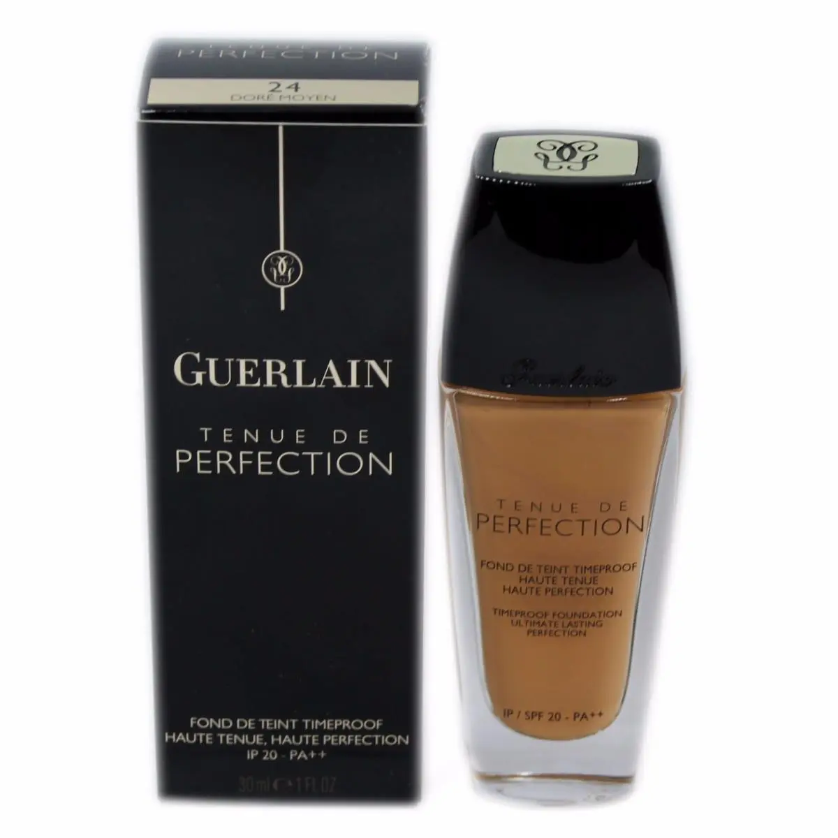 Guerlain Tenue DE Perfection Timeproof Foundation SPF20-PA++ 30ML 24 NIB-G41543