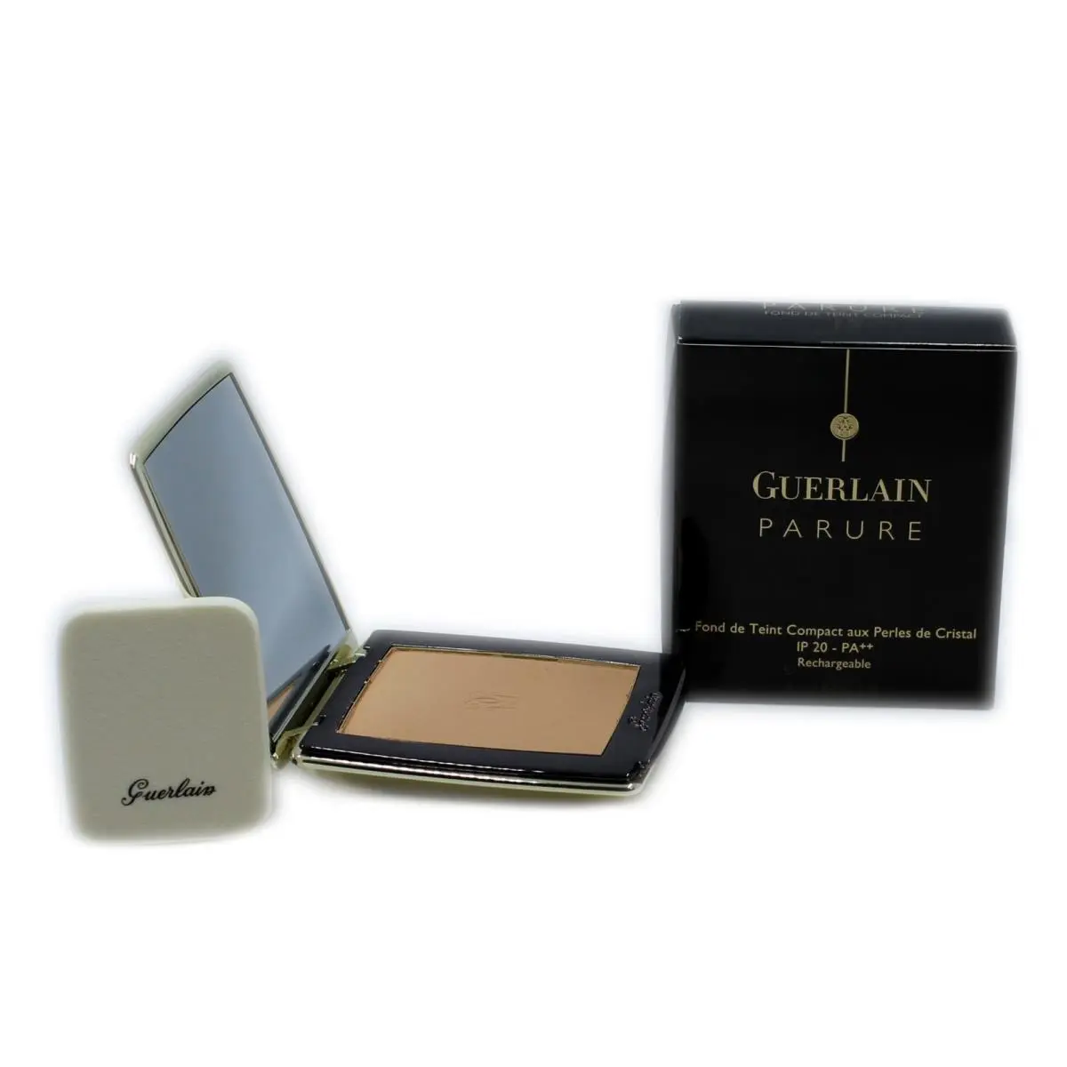 Guerlain Parure Compact Foundation Crystal Pearls SPF20 Refillable 9G 13-G40220