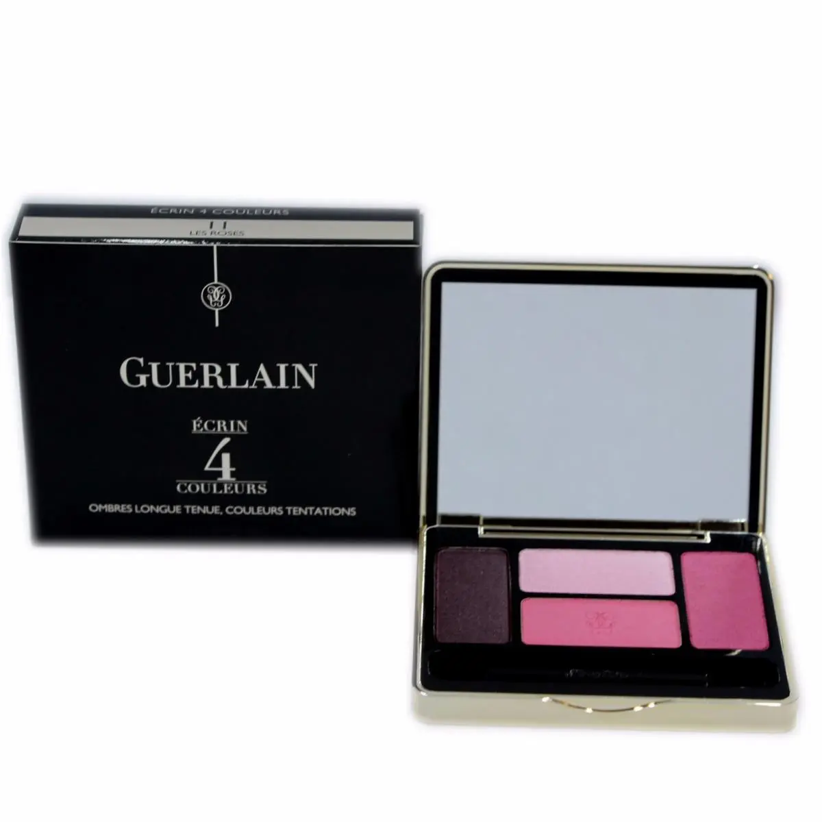 Guerlain Ecrin 4 Couleurs Long-lasting Eyeshadows 7.2G 11 Les Roses -41253