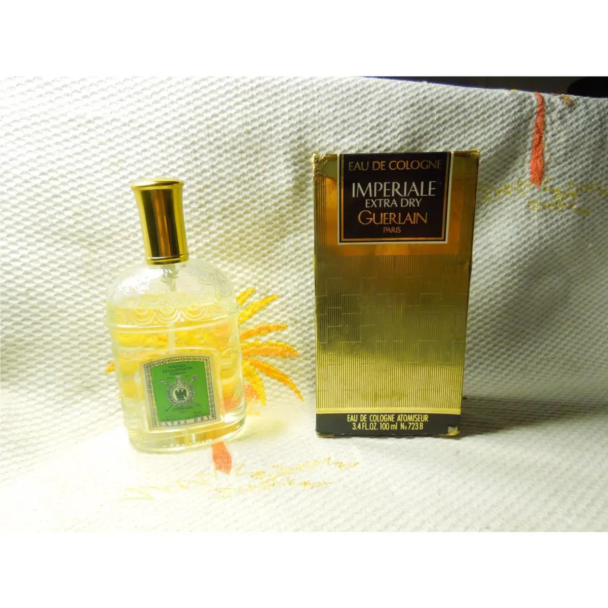 Vintage Guerlain Imperiale Extra Dry Eau DE Cologne Spray 3.4 100ml No. 723B