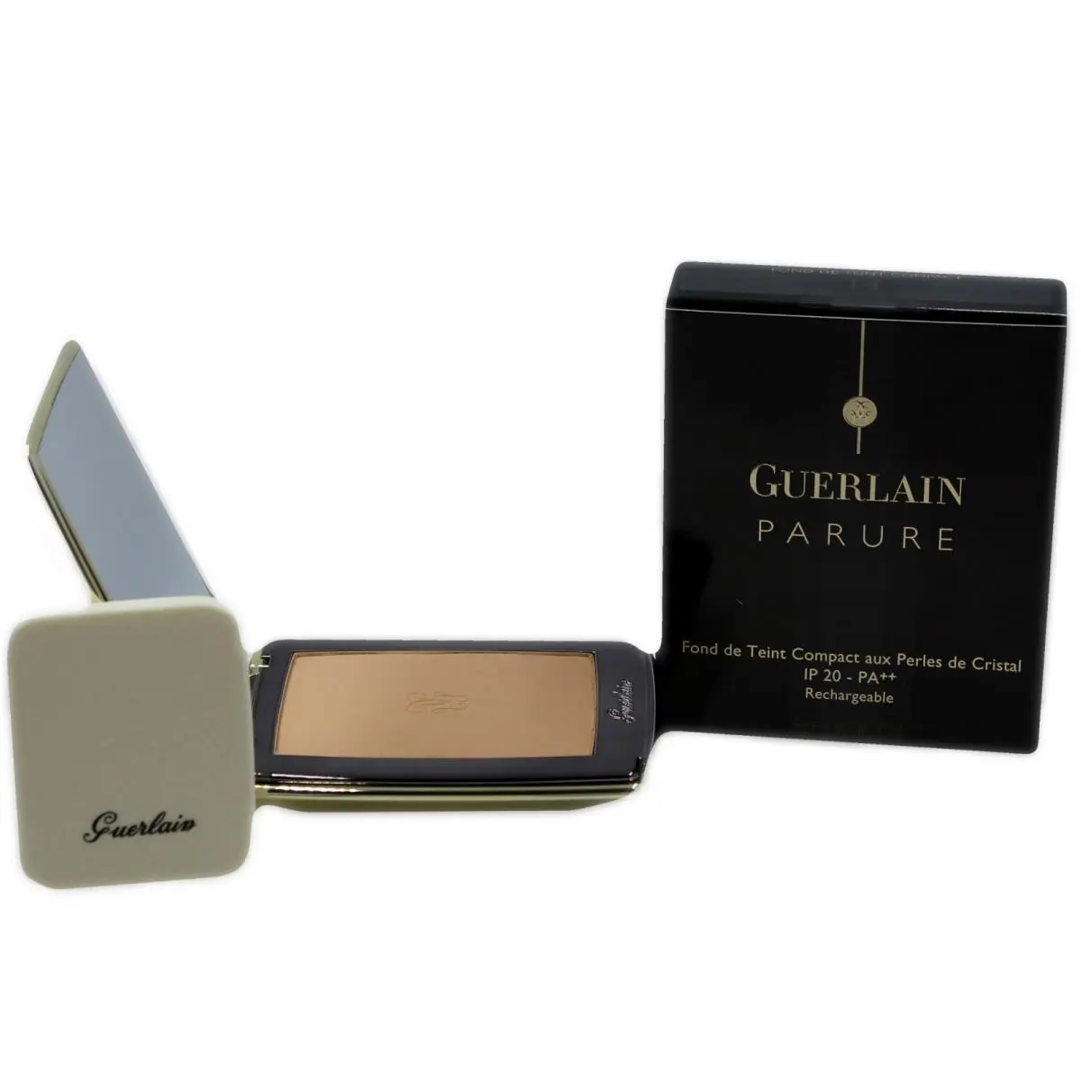 Guerlain Parure Compact Foundation Crystal Pearls SPF20 Refillable 9G 14-G40944