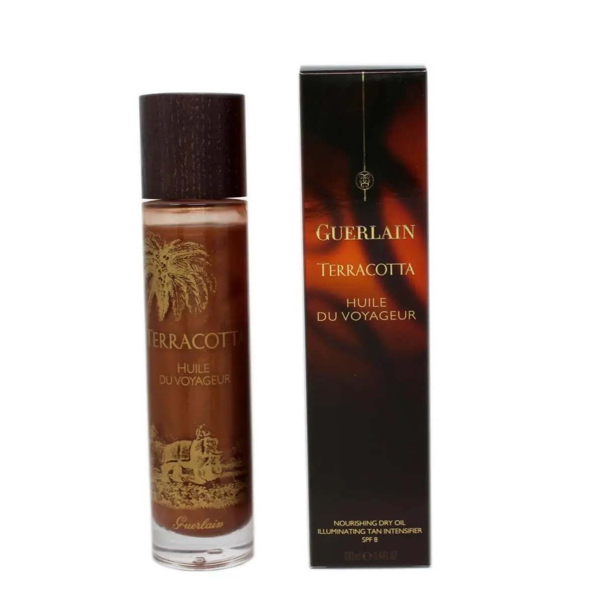 Guerlain Terracotta Huile DU Voyageur Nourishing Dry Oil Spf 8 100 ML/3.4 Fl.oz