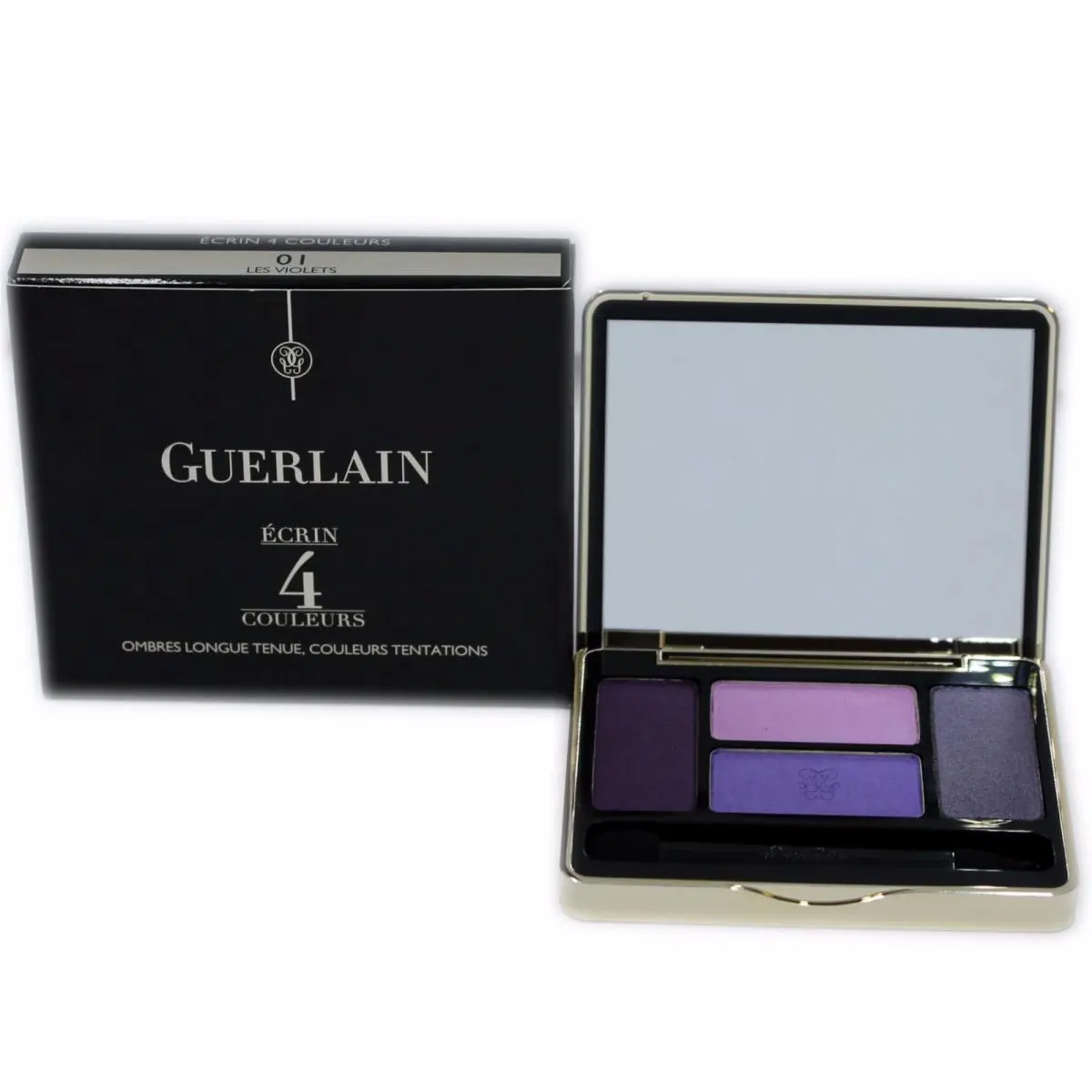 Guerlain Ecrin 4 Couleurs Long-lasting Eyeshadows 7.2G 01 Les VIOLETS-411456