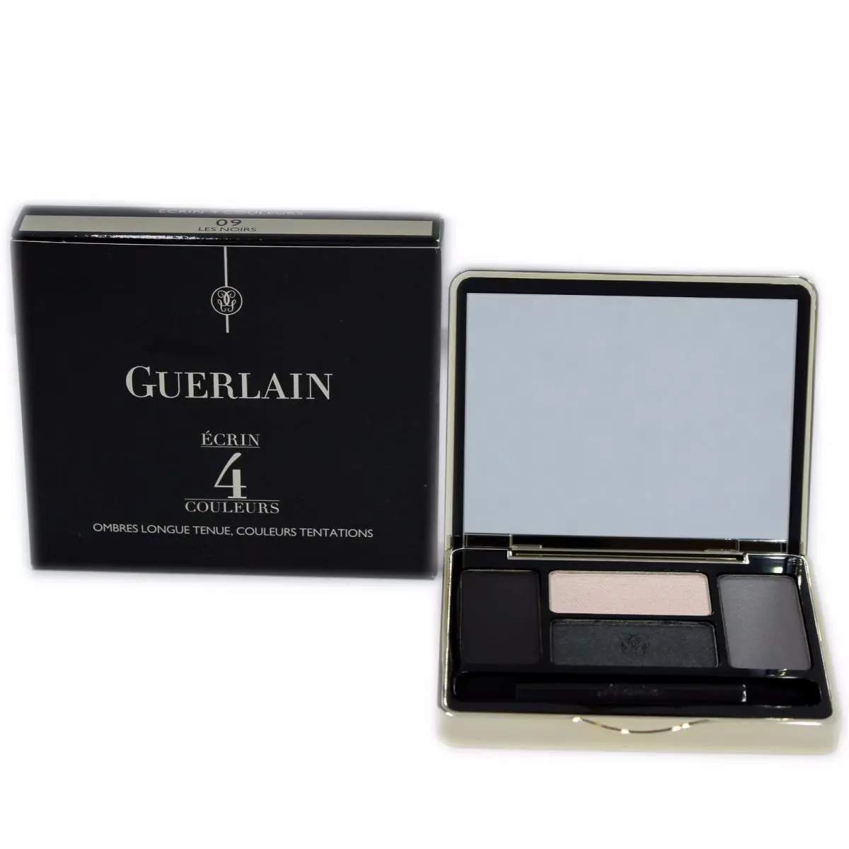 Guerlain Ecrin 4 Couleurs Long-lasting Eyeshadows 7.2G 09 Les NOIRS-41153