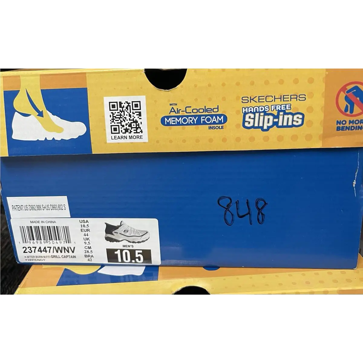 Skechers shoes - 237447-WNV - White/Navy 0