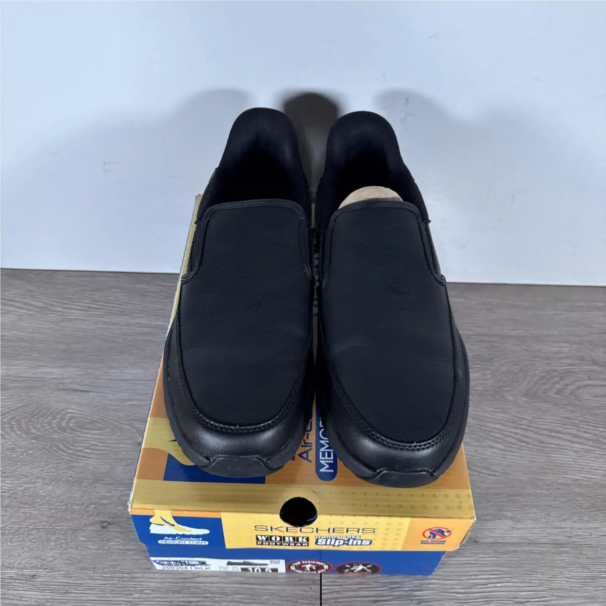 Skechers shoes - Skechers 77157 Nampa Groton Memory Foam - Black 1