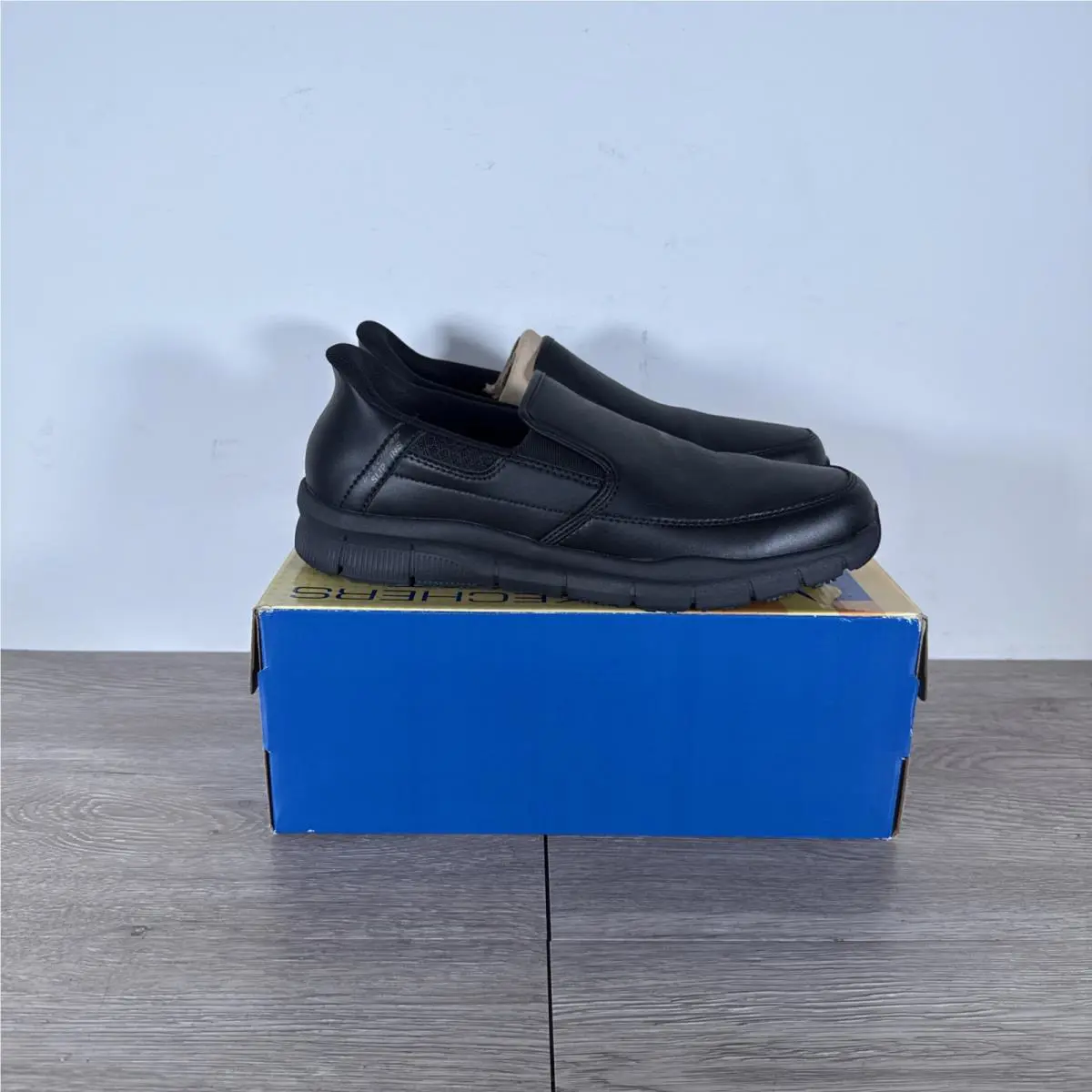 Skechers shoes - Skechers 77157 Nampa Groton Memory Foam - Black 4