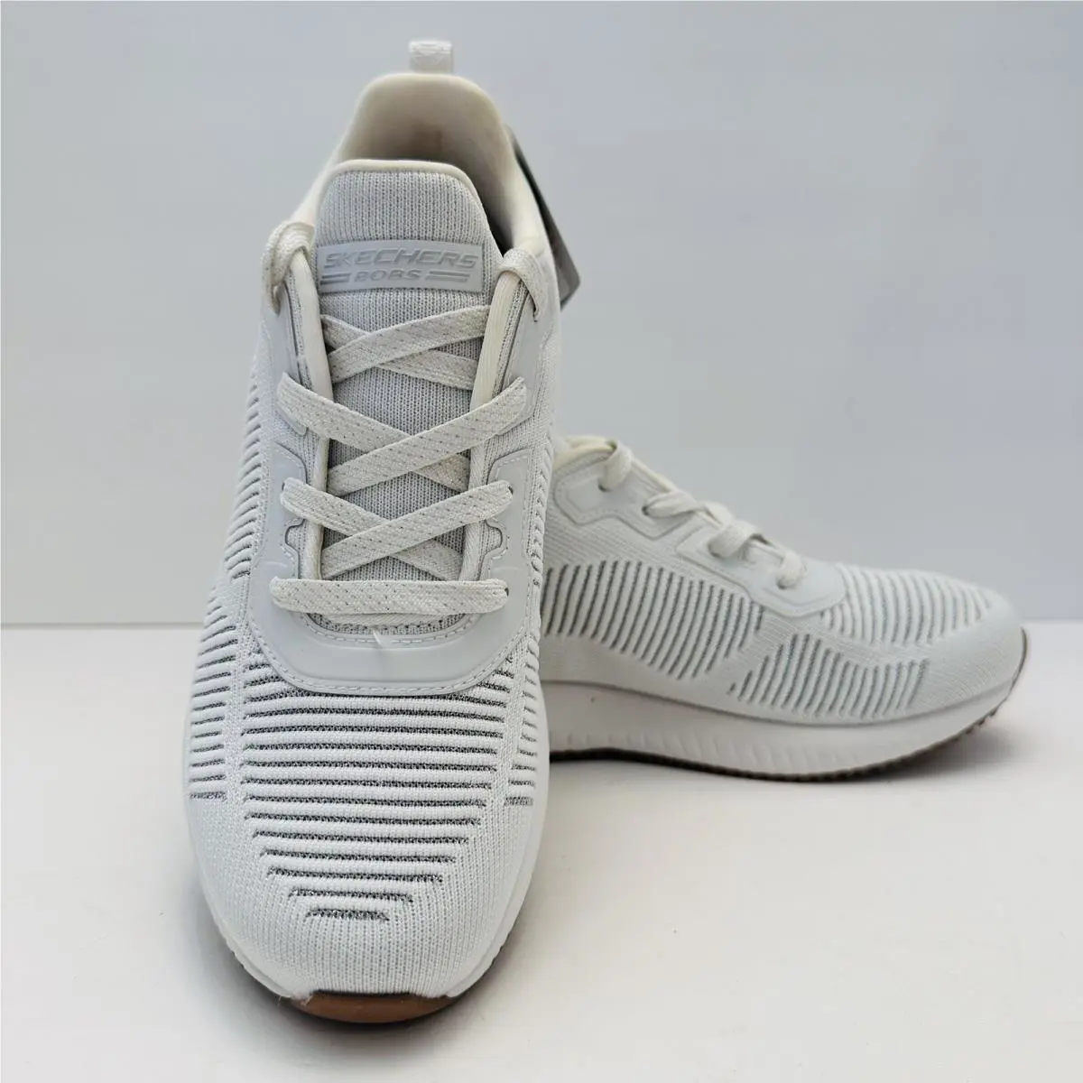 Skechers shoes - SKECHERS BOBS - BOBS - White, Manufacturer: White (UPC: 0193113068446) 4