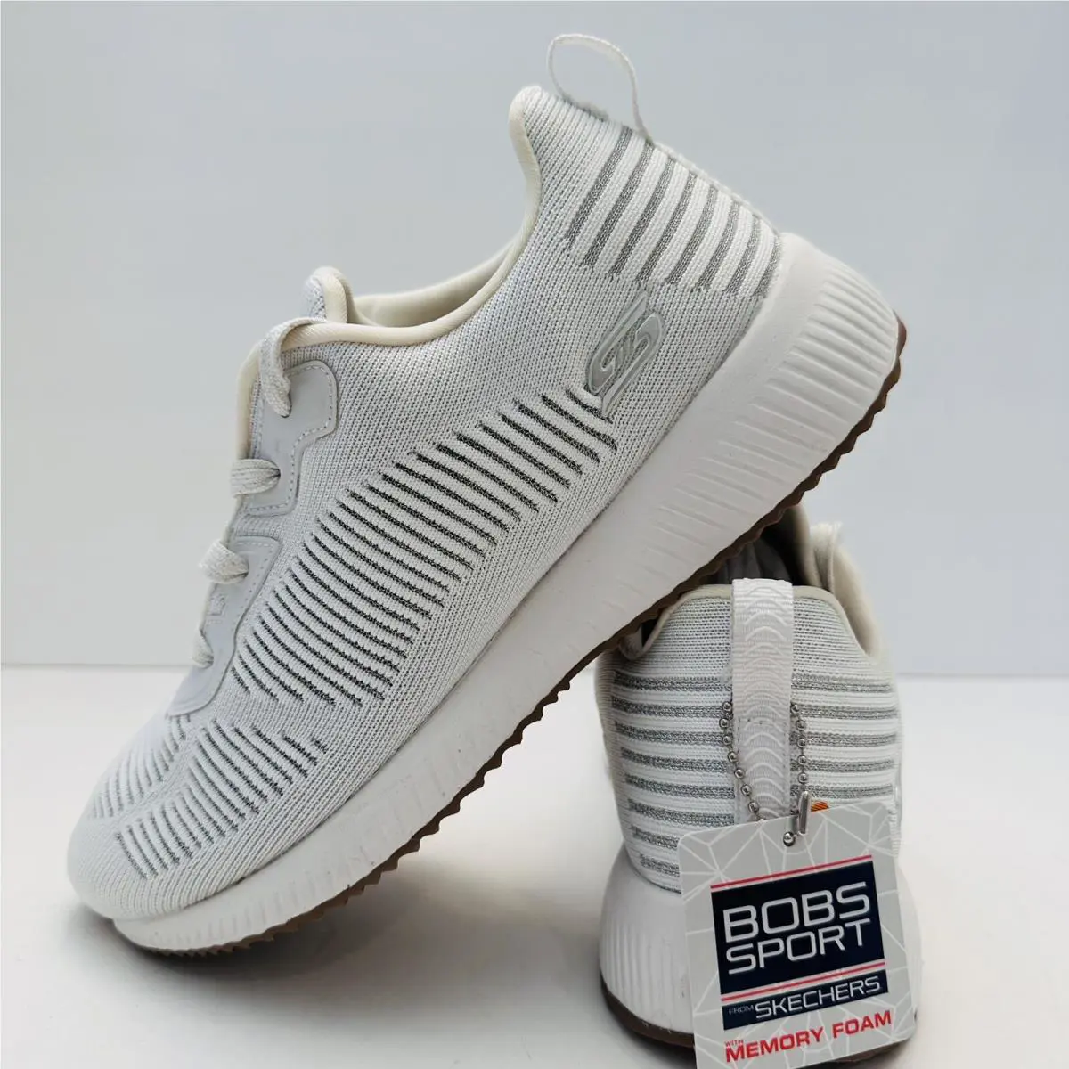 Skechers shoes - SKECHERS BOBS - BOBS - White, Manufacturer: White (UPC: 0193113068446) 6