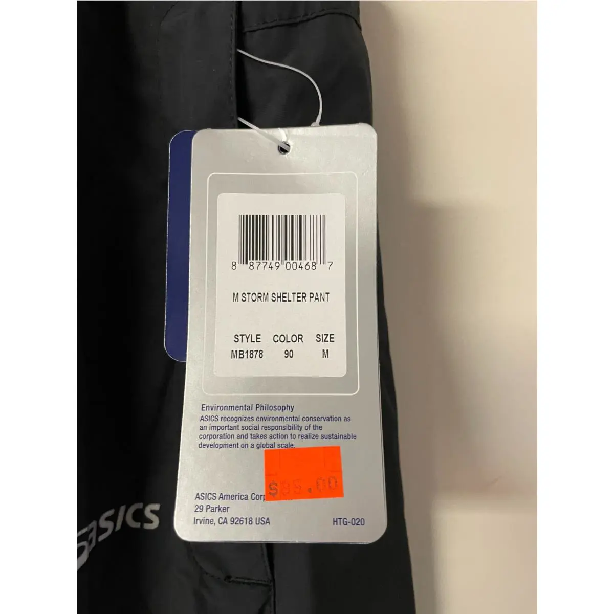 Asics clothing - ASICS Storm Shelter - Storm Shelter - Black 2
