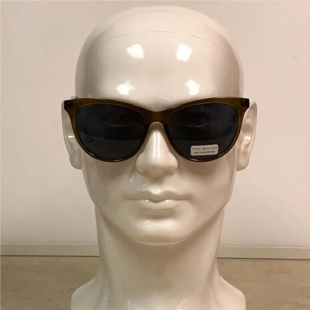 Tommy Hilfiger Brown Cat-eye Frame Sunglasses