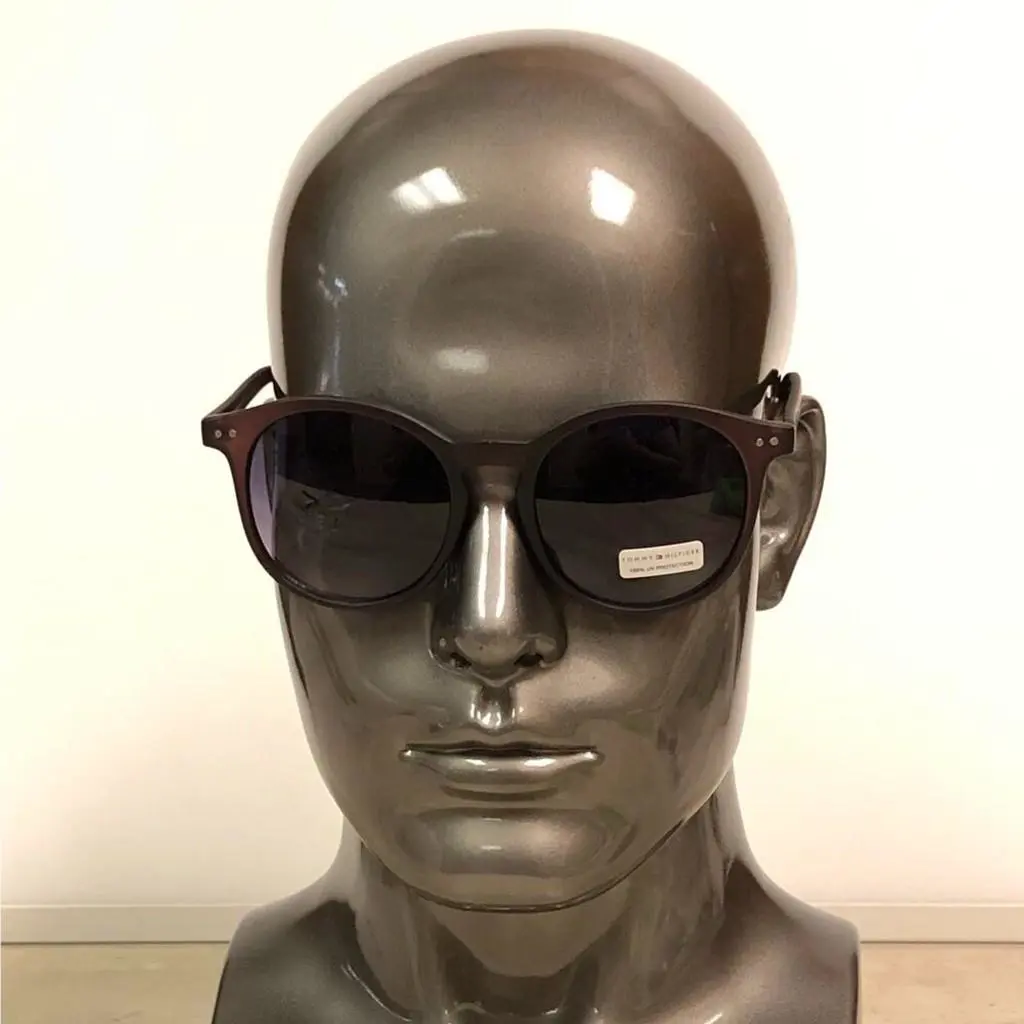 Tommy Hilfiger Brown Round Frame Sunglasses