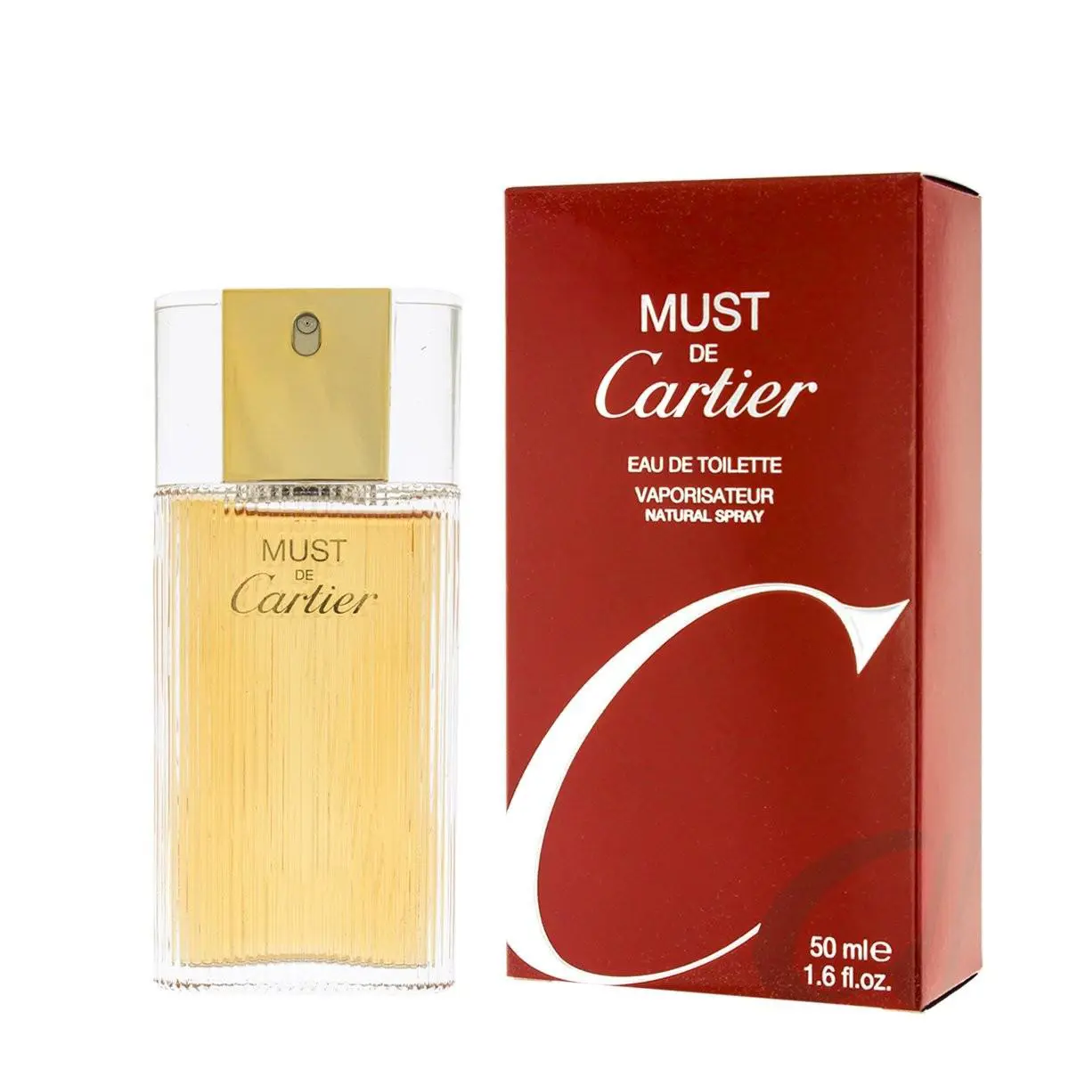 Cartier Must De Cartier Ladies- Edt Spray 1.6 OZ