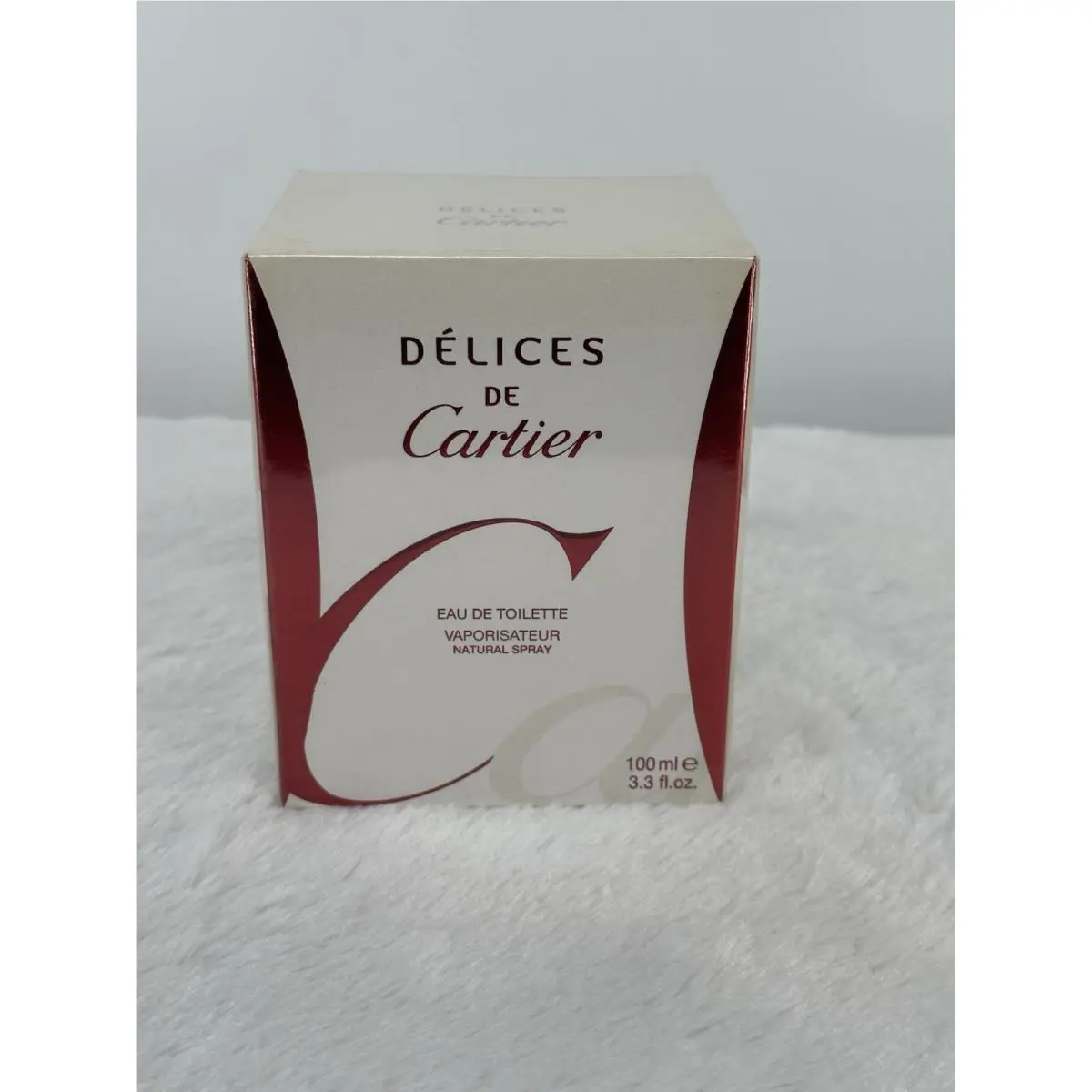 Cartier Delices de Cartier 3.3 oz Eau de Toilette Spray For Women Box