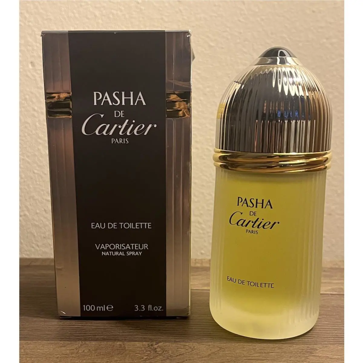 Men’s Pasha De Cartier By Perfums Cartier 3.3 OZ Edt Spray