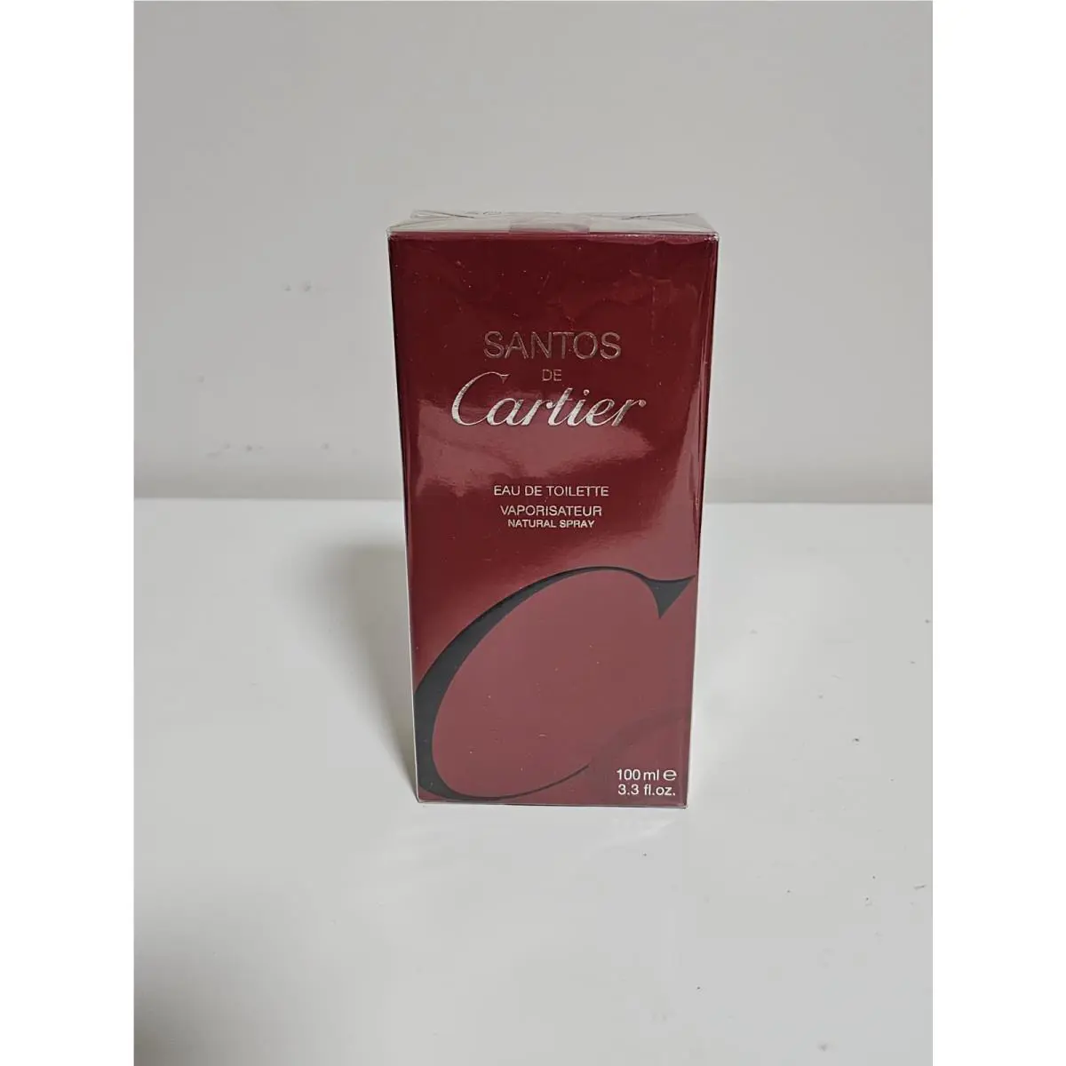 Vintage Santos DE Cartier BY Cartier Eau de Toilette Spray Men 3.4oz / 100ml