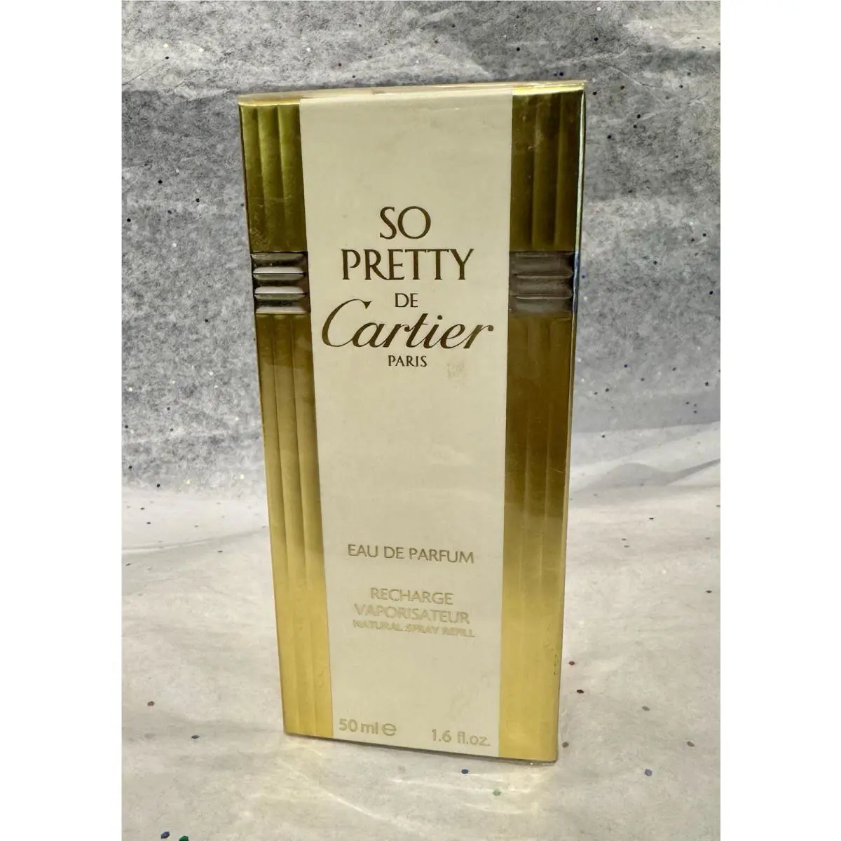SO Pretty DE Cartier By Cartier Edp 1.6oz / 50ml Spray Rare Box