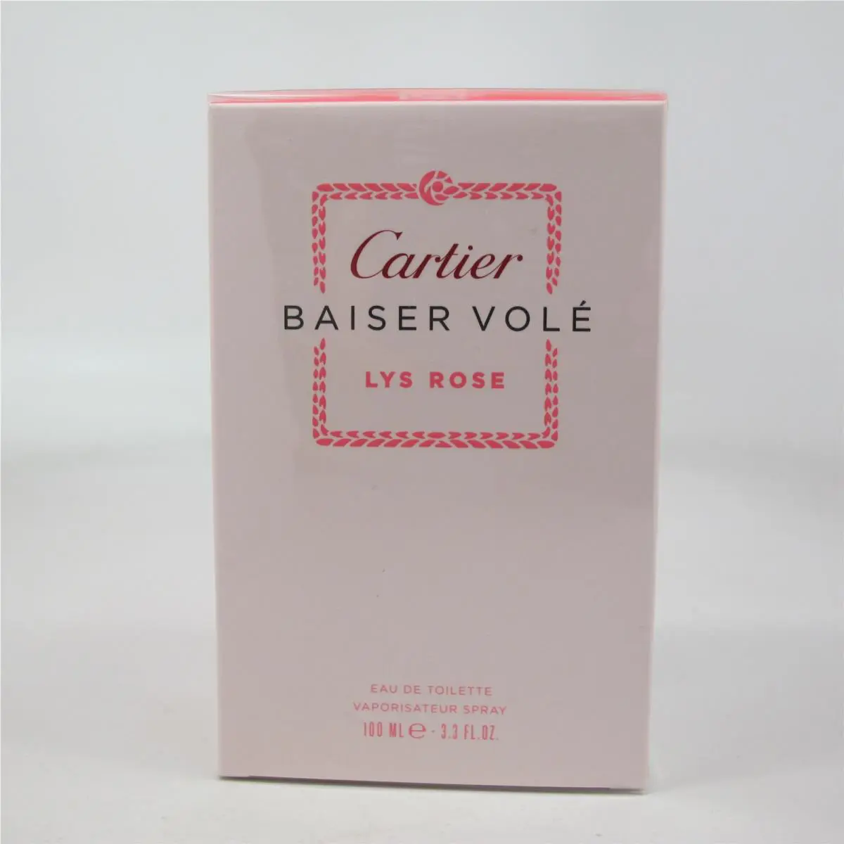 Baiser Vole Lys Rose by Cartier 100 Ml/ 3.3 oz Eau de Toilette Spray
