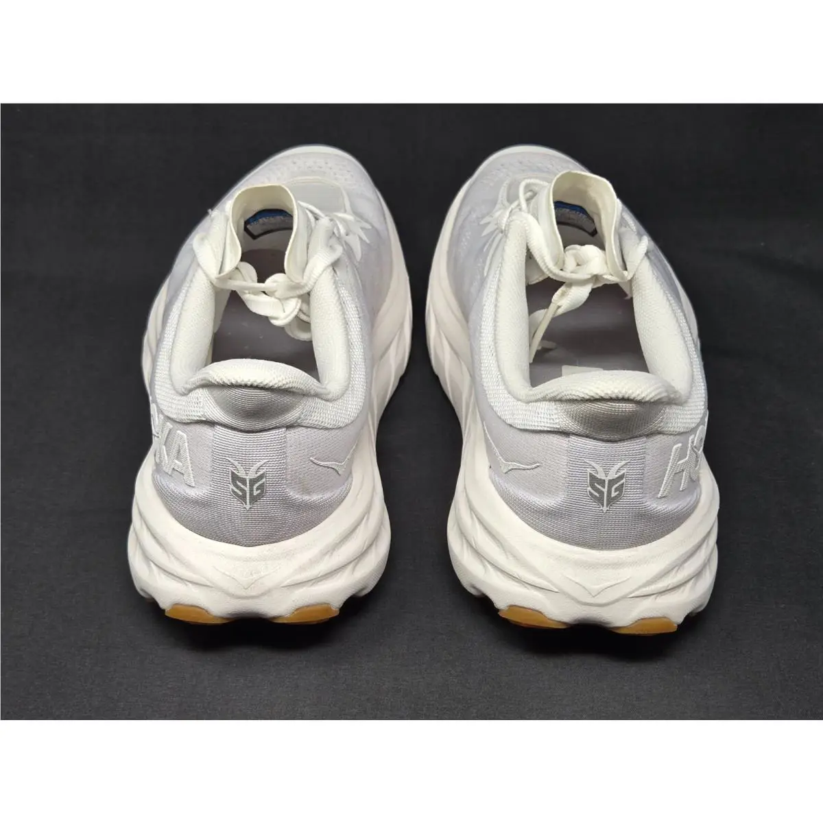 Hoka shoes - Hoka One One Speedgoat 5 - 1123158/WNCL - White 4