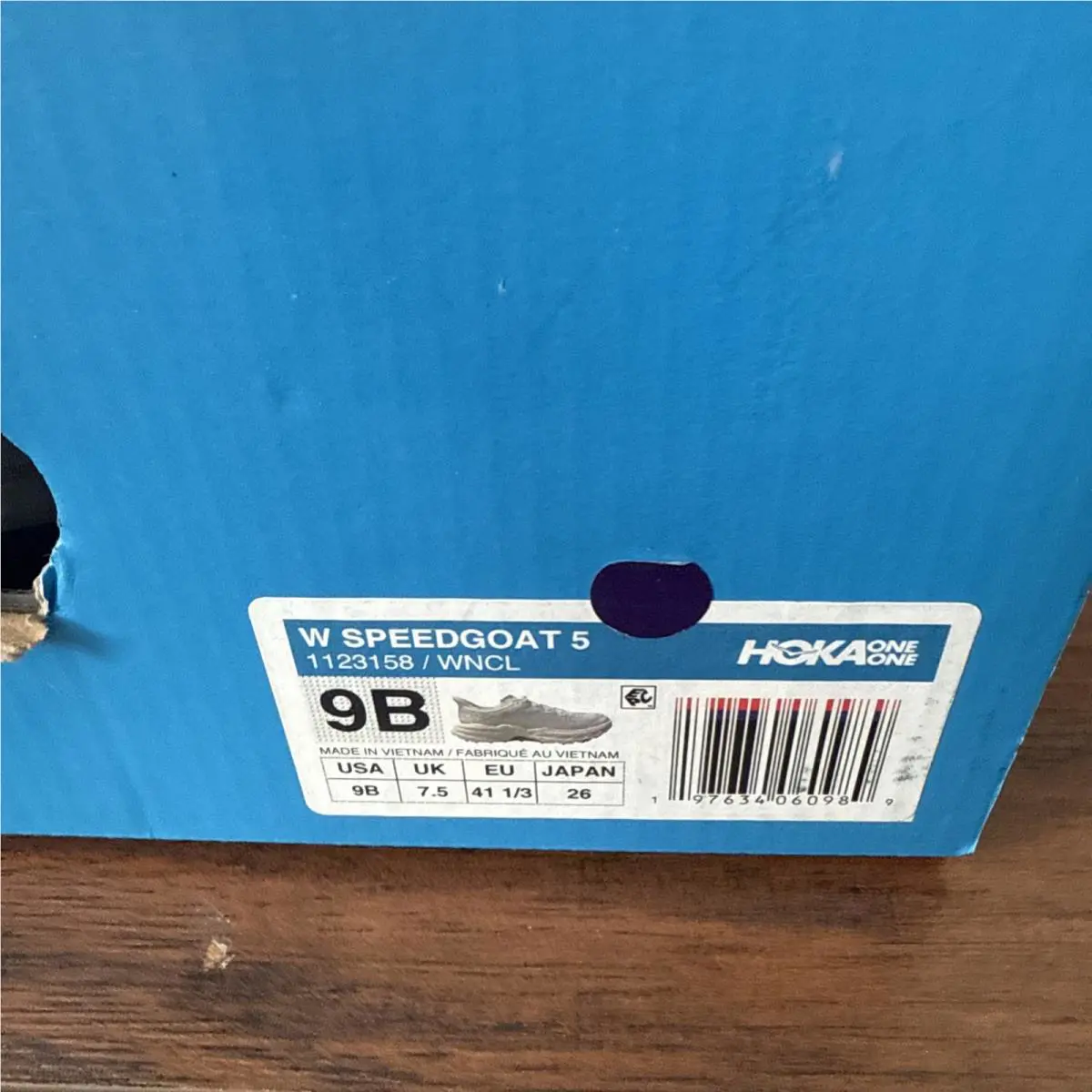 Hoka shoes - Hoka One One HOKA Speedgoat 5 - 1123157-WNCL - White, Manufacturer: White/Nimbus Cloud 7