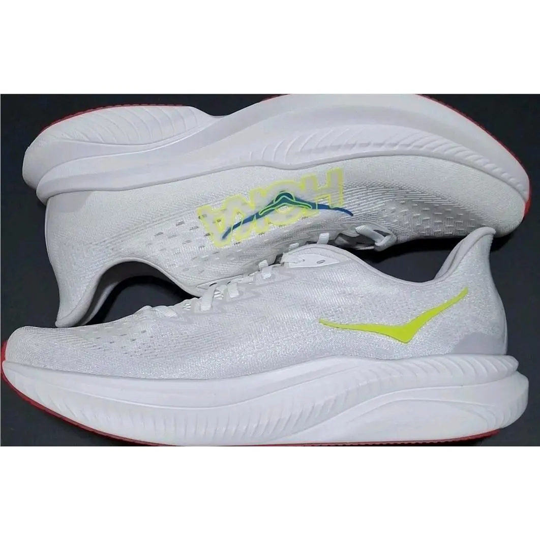 Hoka shoes - Hoka One One Mach 6 - 1147790-WNCL - White (UPC: 197634100623) 7