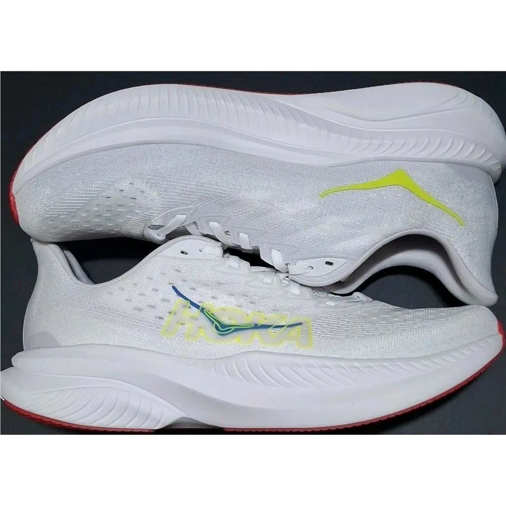 Hoka shoes - Hoka One One Mach 6 - 1147790-WNCL - White (UPC: 197634100623) 6