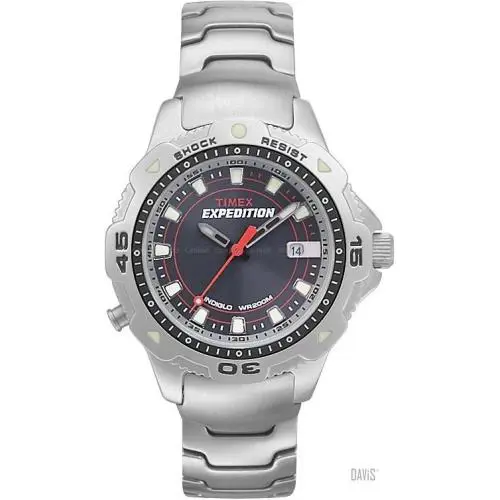 Womans T45061 Expedition Diver Watch Silver-tone Stainless Steel Bracelet by Timex
