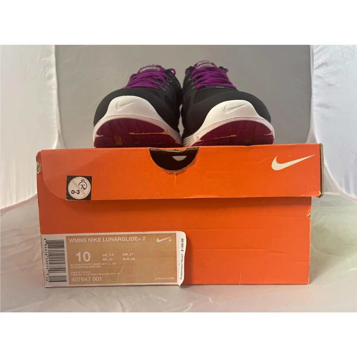 Nike shoes - Nike LunarGlide 2 - LunarGlide - Black 12