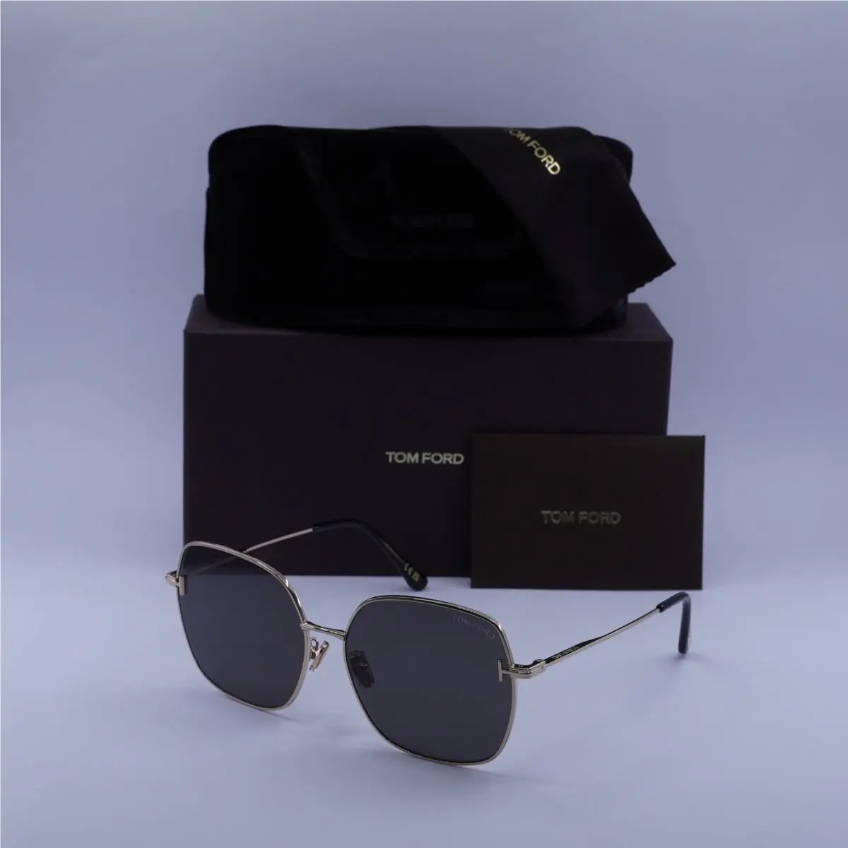 Tom Ford FT1250-K 28A Shiny Rose Gold/smoke 59-15-145 Sunglasses