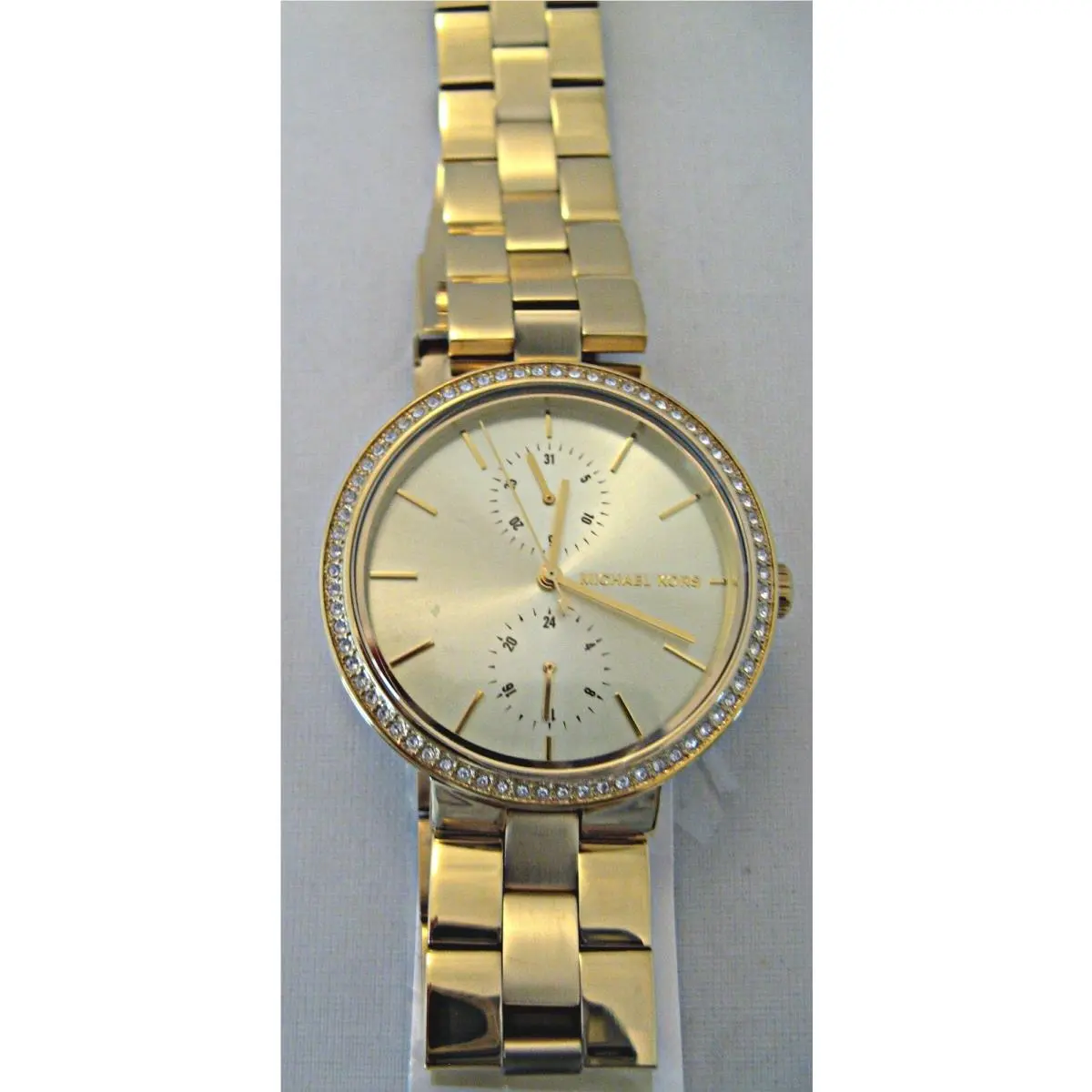 Michael Kors Ladies Garner Gold Tone Watch - MK6441