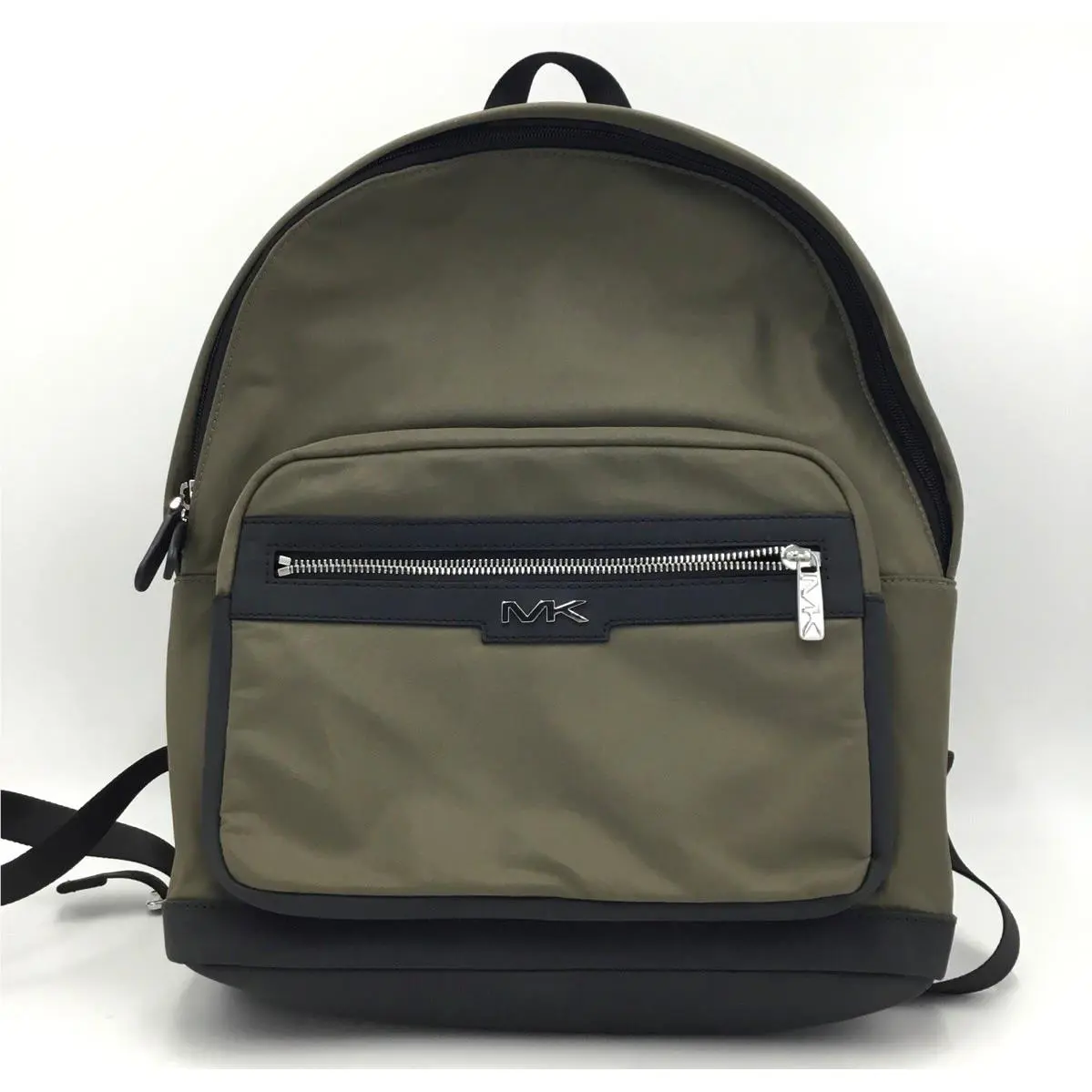 Michael Kors Men`s Malone Adjustable Solid Nylon Backpack Olive