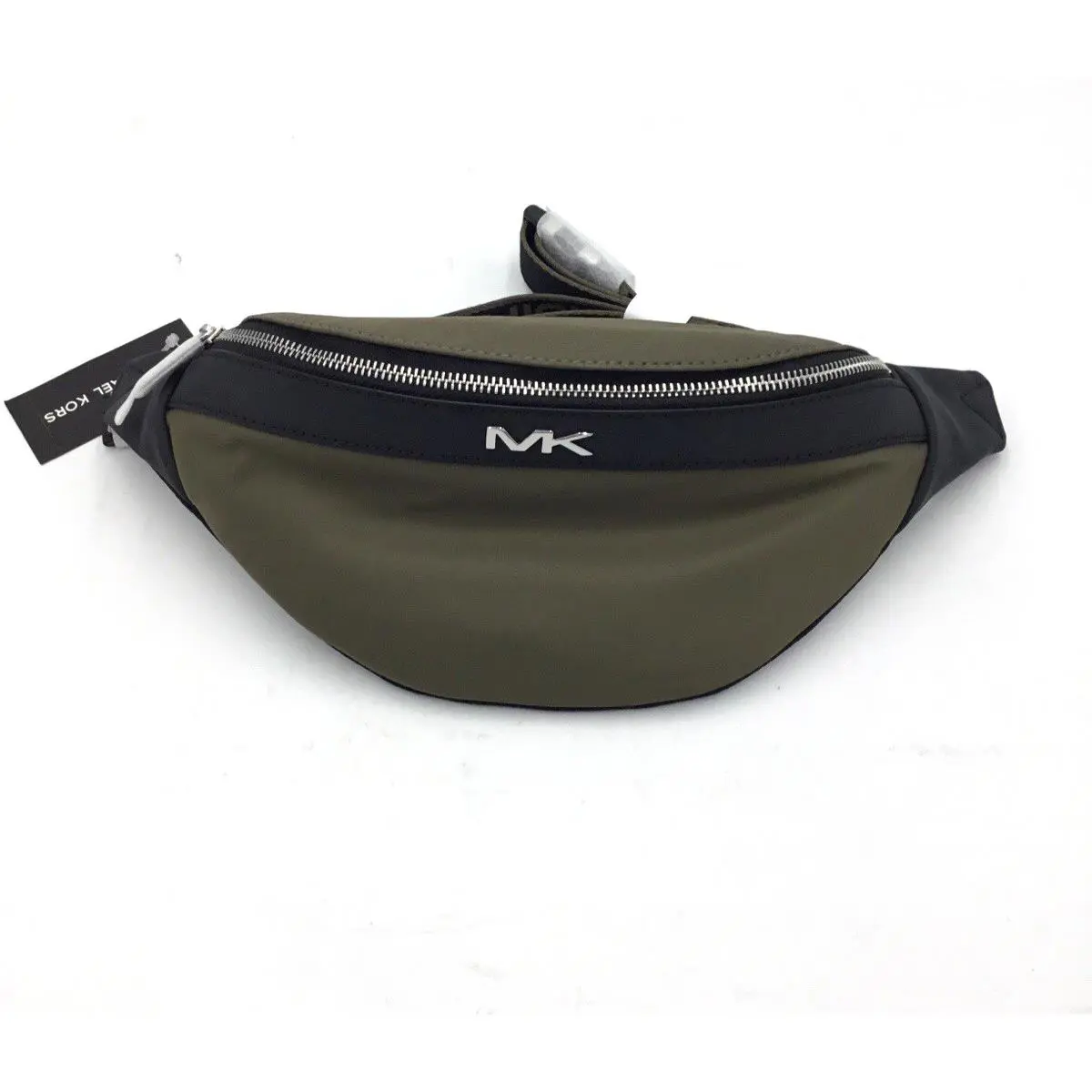 Michael Kors Malone Nylon Belt Bag Olive One Size